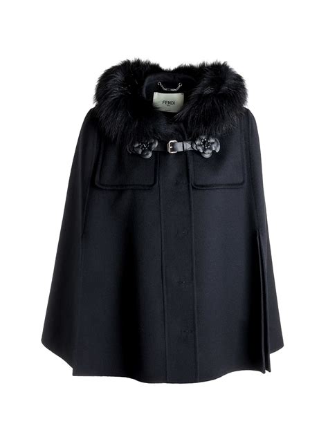 fendi fur hood coat|fendi fur jacket women's.